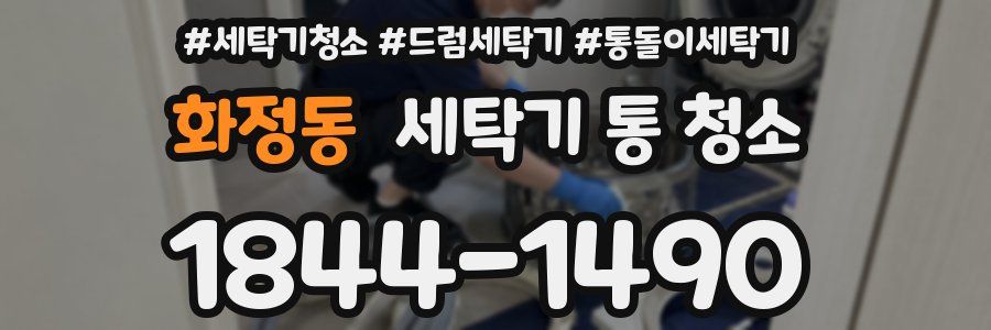 화정동 세탁기 통 청소