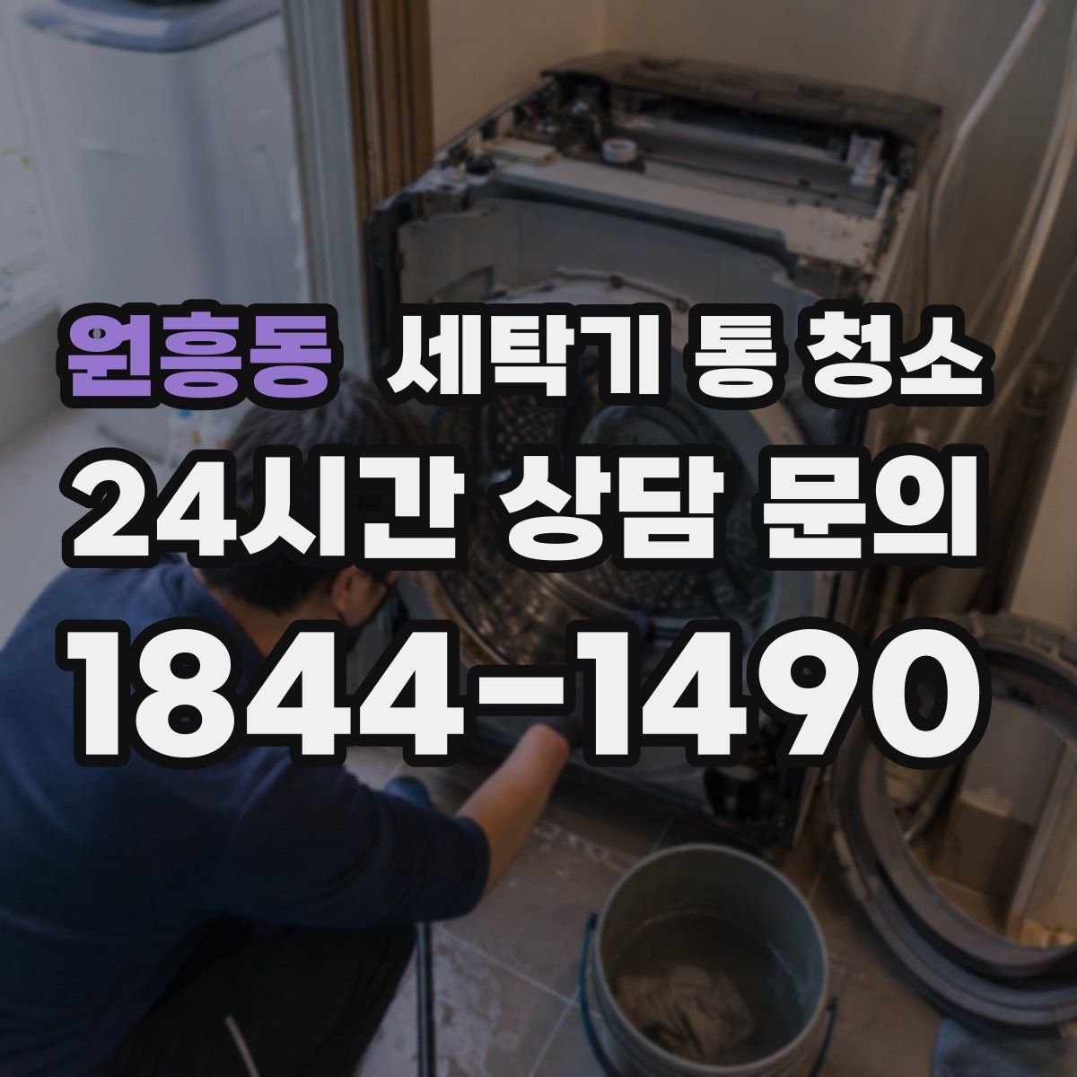 원흥동 세탁기 통 청소