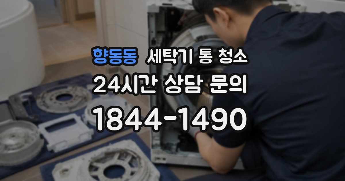 향동동 세탁기 통 청소