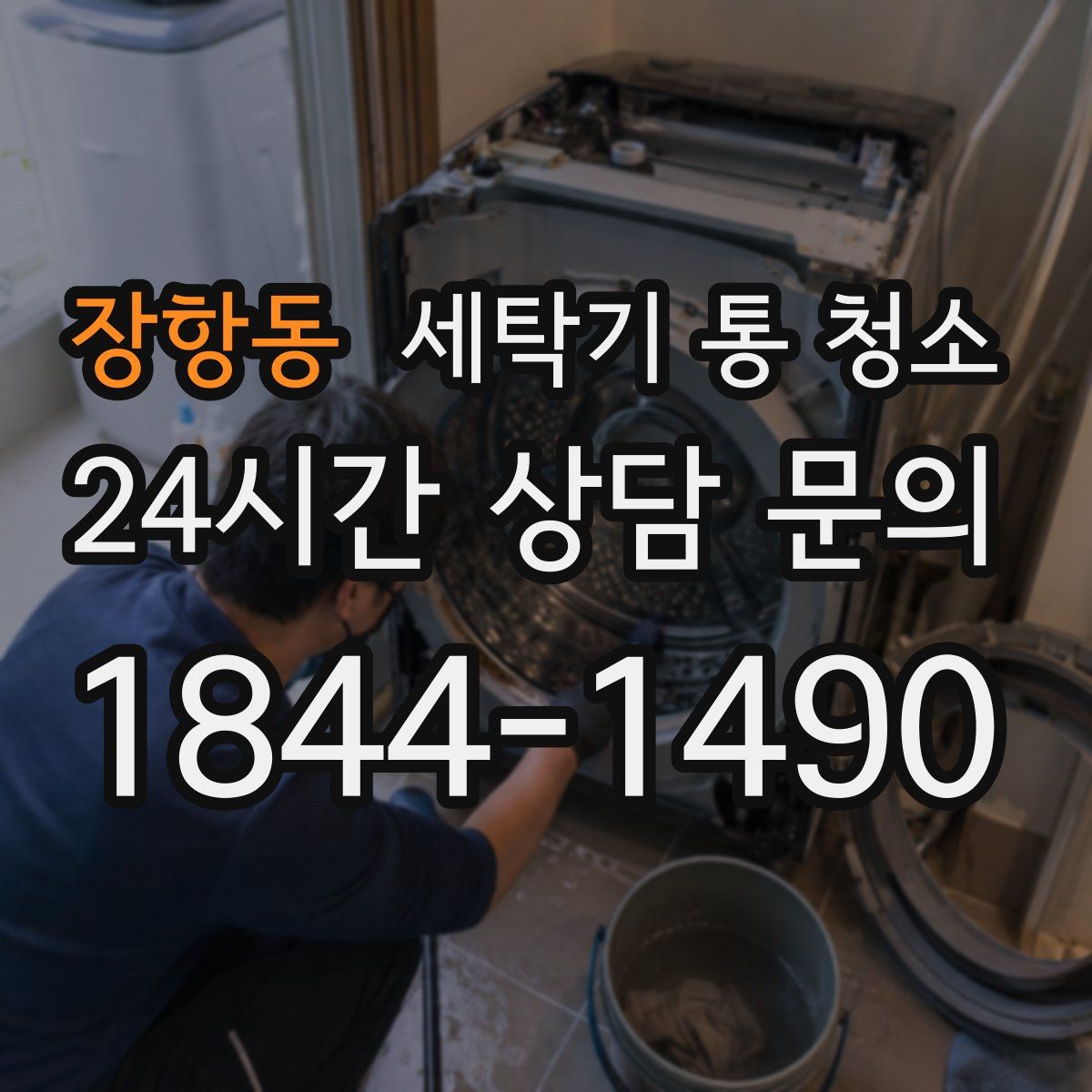 장항동 세탁기 통 청소