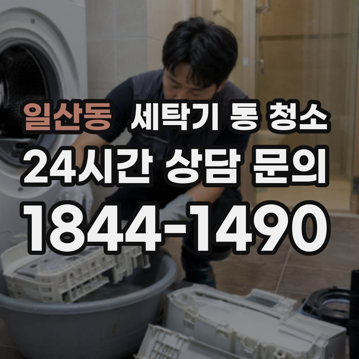 일산동 세탁기 통 청소