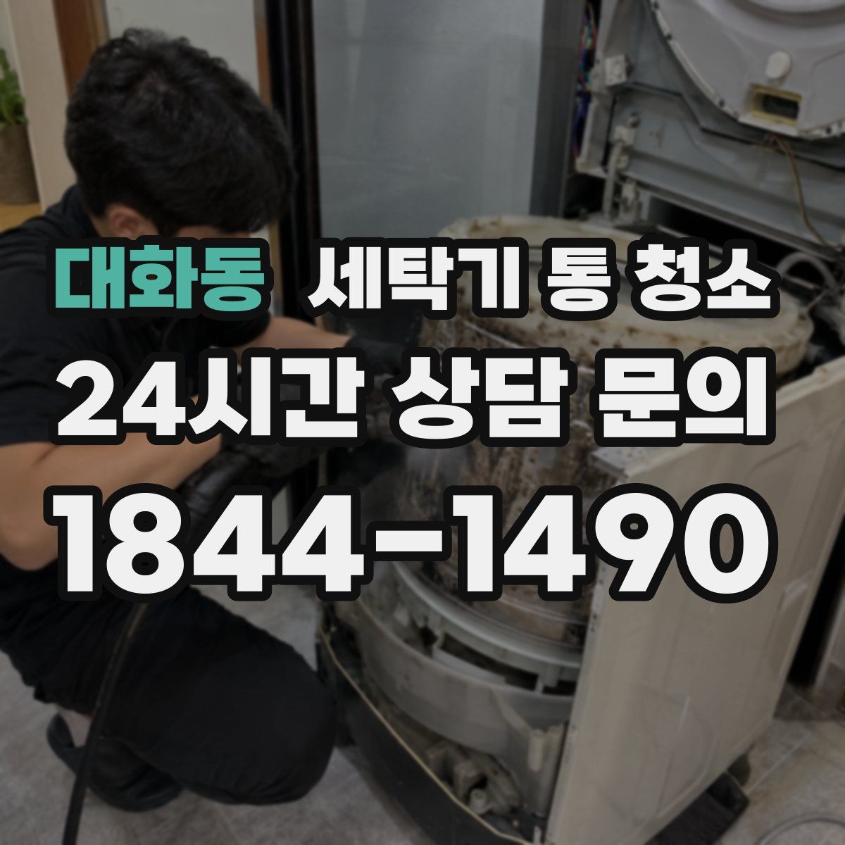 대화동 세탁기 통 청소