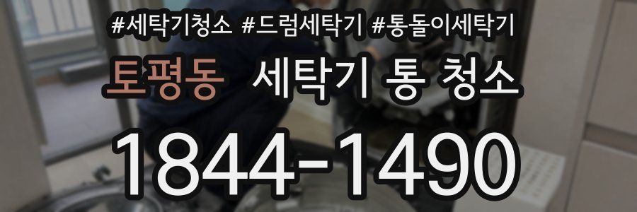 토평동 세탁기 통 청소
