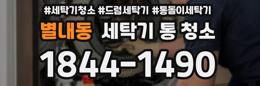 별내동 세탁기 통 청소