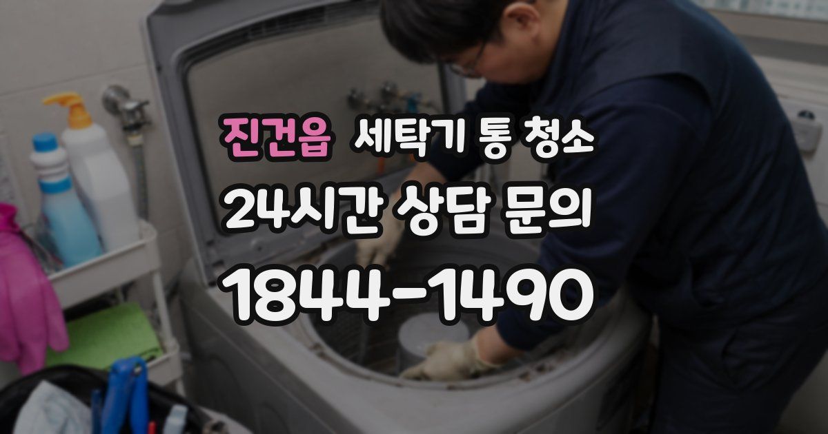 진건읍 세탁기 통 청소
