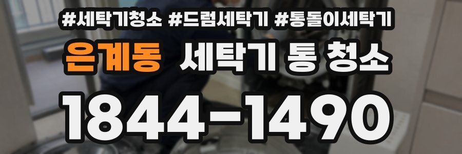 은계동 세탁기 통 청소