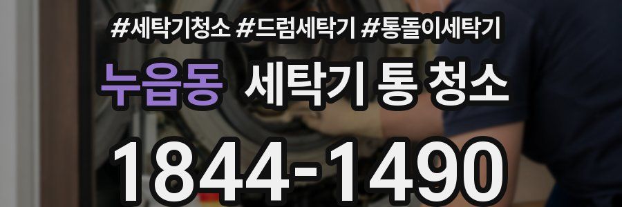 누읍동 세탁기 통 청소