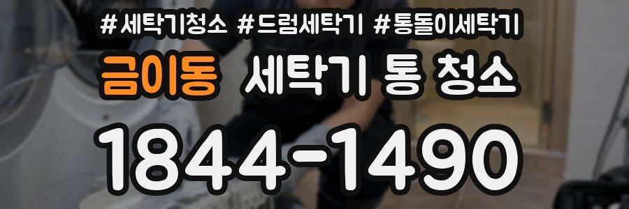 금이동 세탁기 통 청소