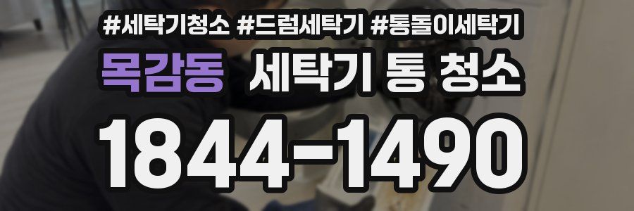 목감동 세탁기 통 청소