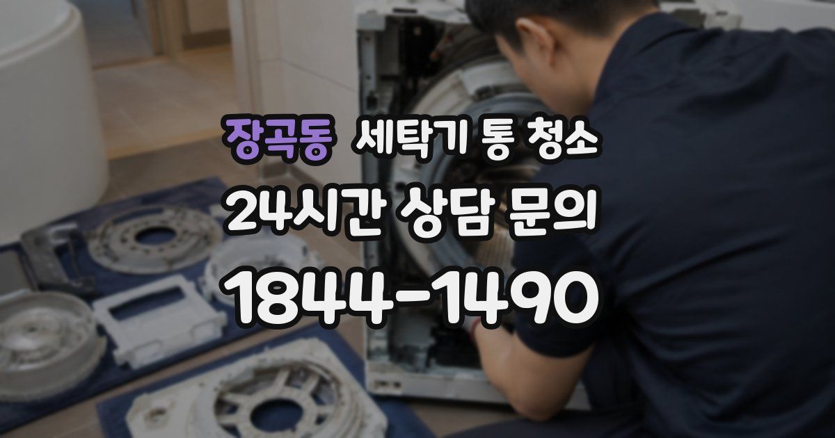 장곡동 세탁기 통 청소