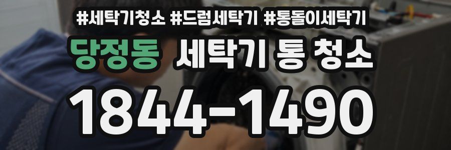 당정동 세탁기 통 청소