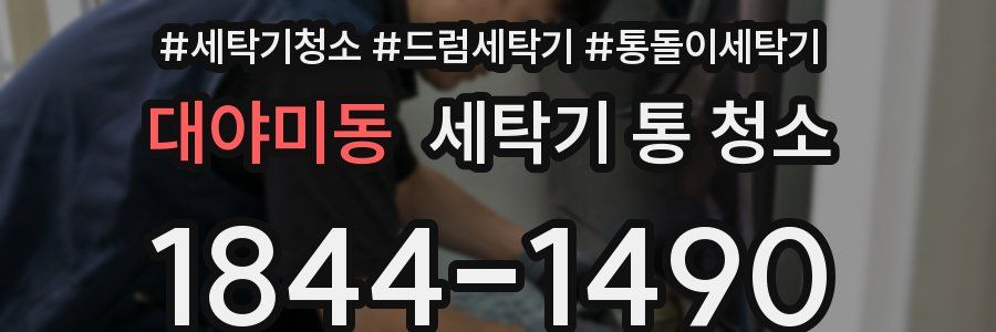 대야미동 세탁기 통 청소
