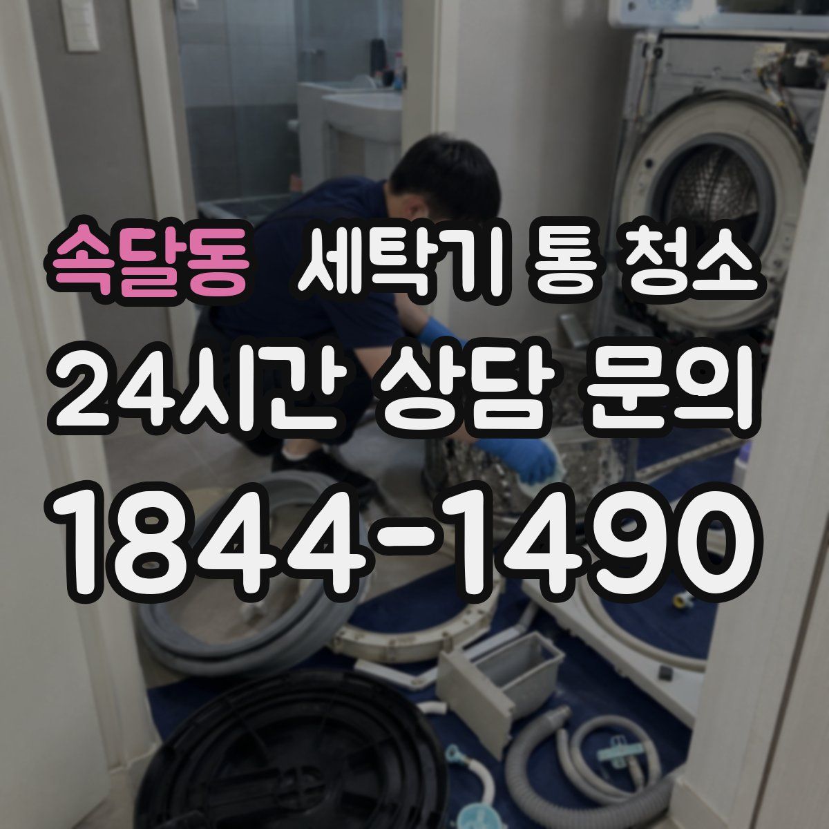 속달동 세탁기 통 청소