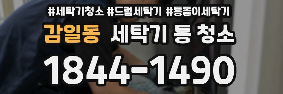 감일동 세탁기 통 청소