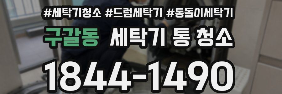 구갈동 세탁기 통 청소