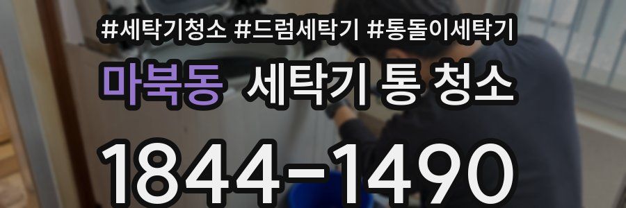 마북동 세탁기 통 청소