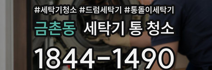 금촌동 세탁기 통 청소