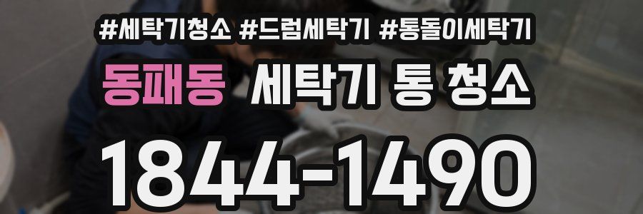 동패동 세탁기 통 청소