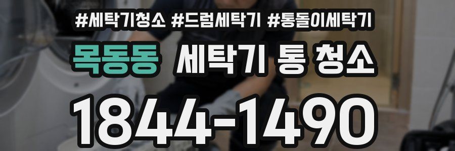 목동동 세탁기 통 청소