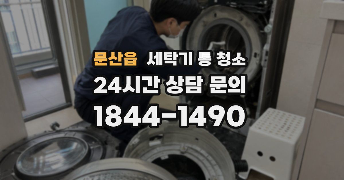 문산읍 세탁기 통 청소