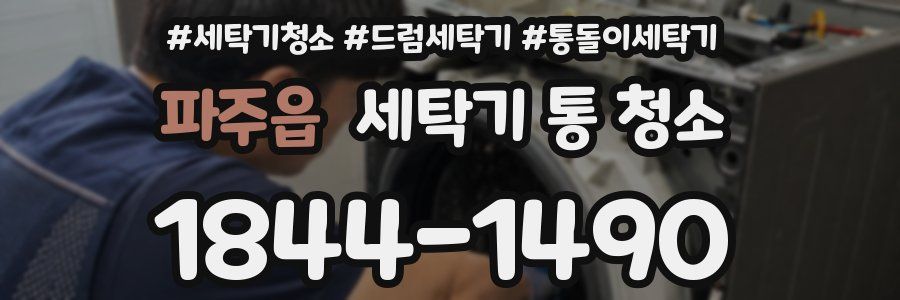 파주읍 세탁기 통 청소