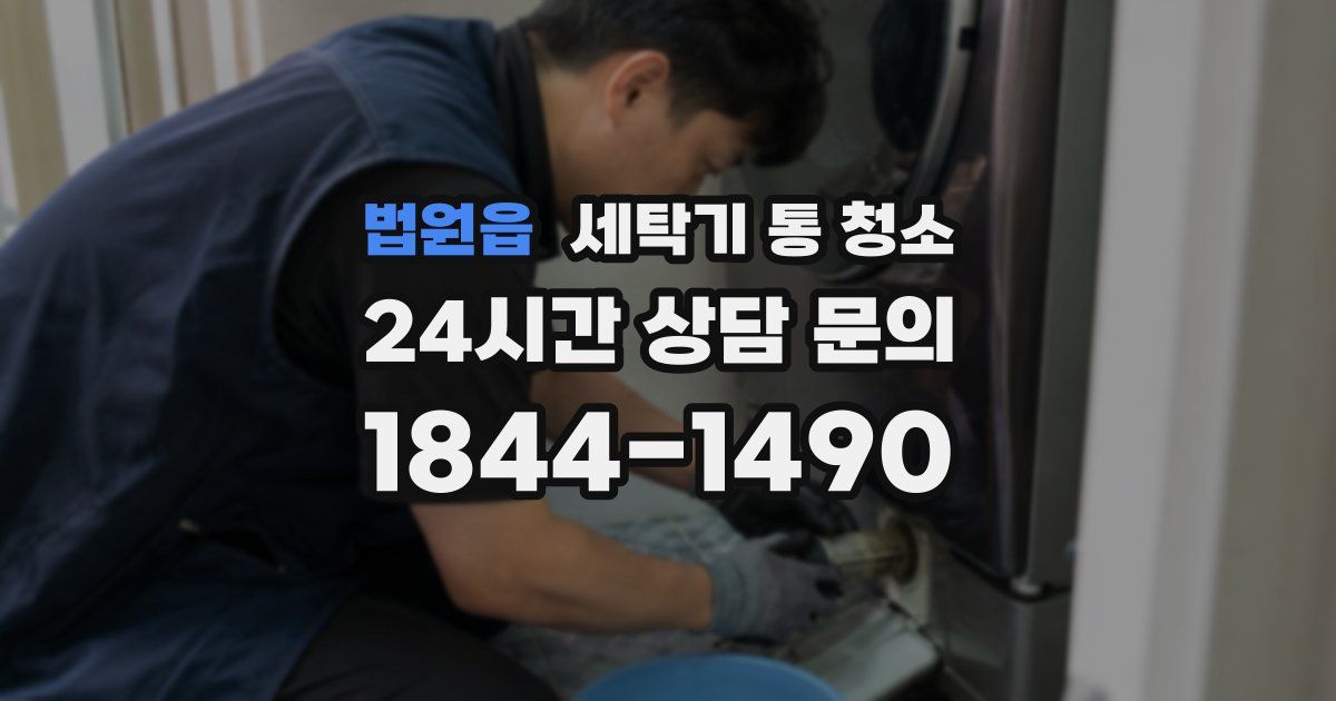 법원읍 세탁기 통 청소