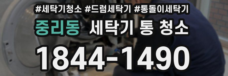 중리동 세탁기 통 청소
