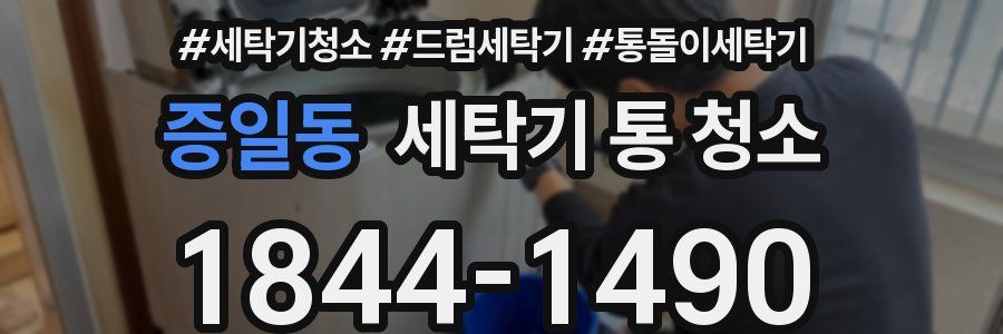 증일동 세탁기 통 청소