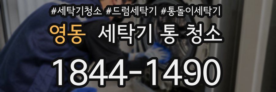 영동 세탁기 통 청소
