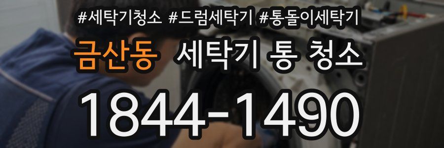 금산동 세탁기 통 청소