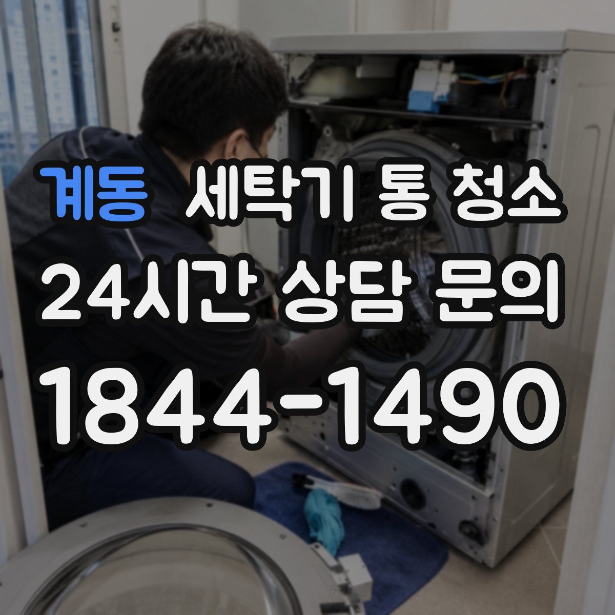 계동 세탁기 통 청소