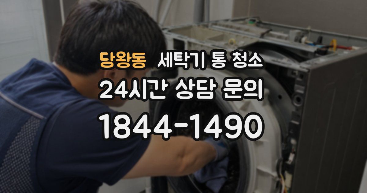당왕동 세탁기 통 청소