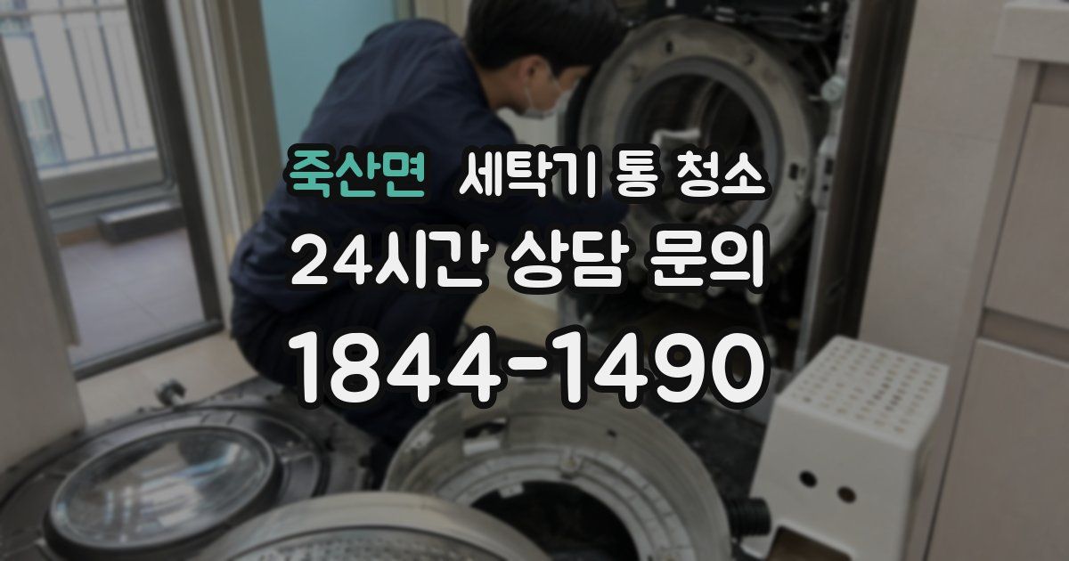 죽산면 세탁기 통 청소