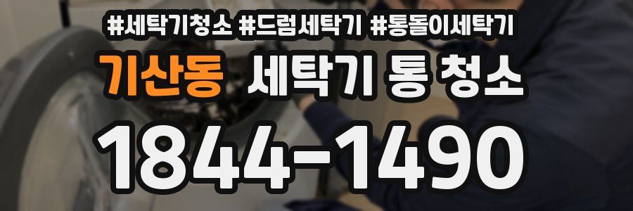 기산동 세탁기 통 청소