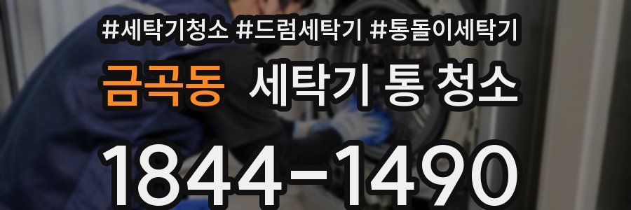 금곡동 세탁기 통 청소