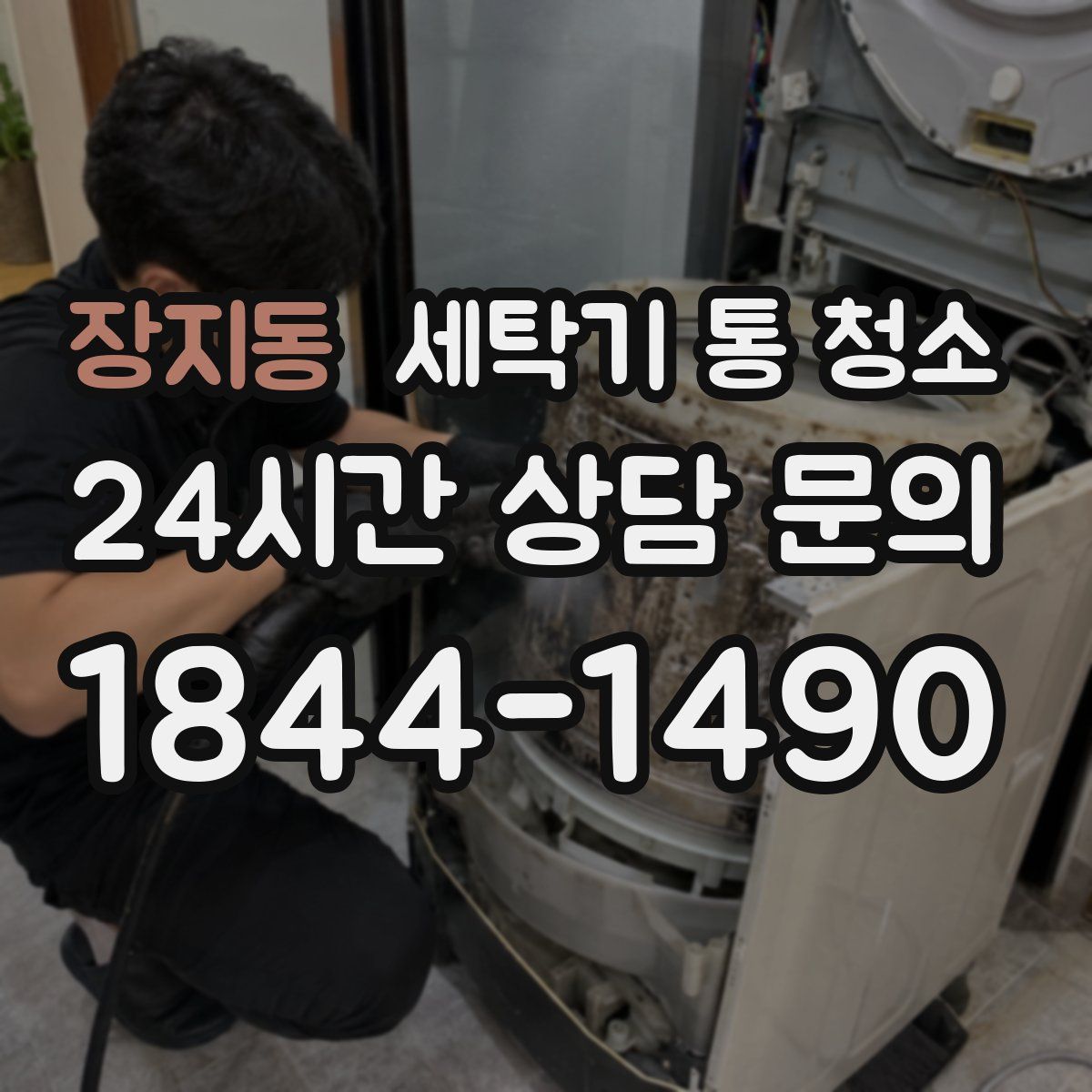 장지동 세탁기 통 청소