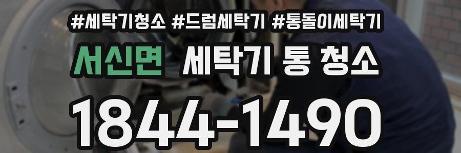 서신면 세탁기 통 청소