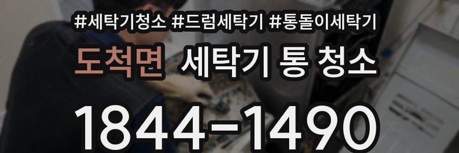 도척면 세탁기 통 청소