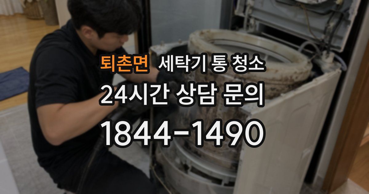퇴촌면 세탁기 통 청소