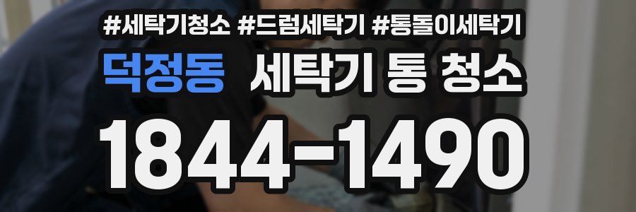 덕정동 세탁기 통 청소