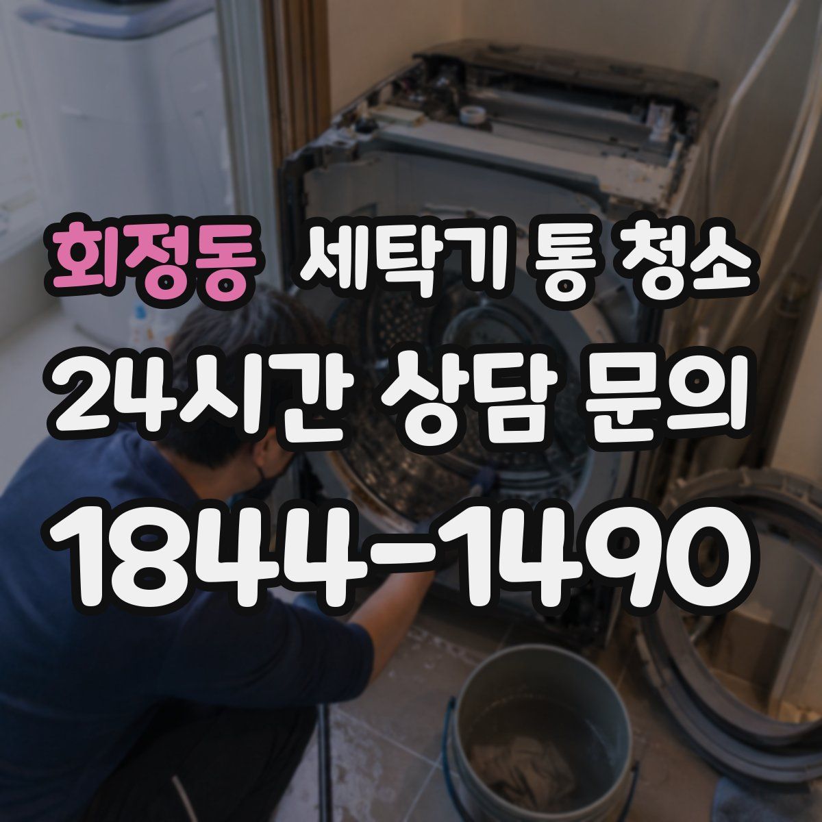회정동 세탁기 통 청소