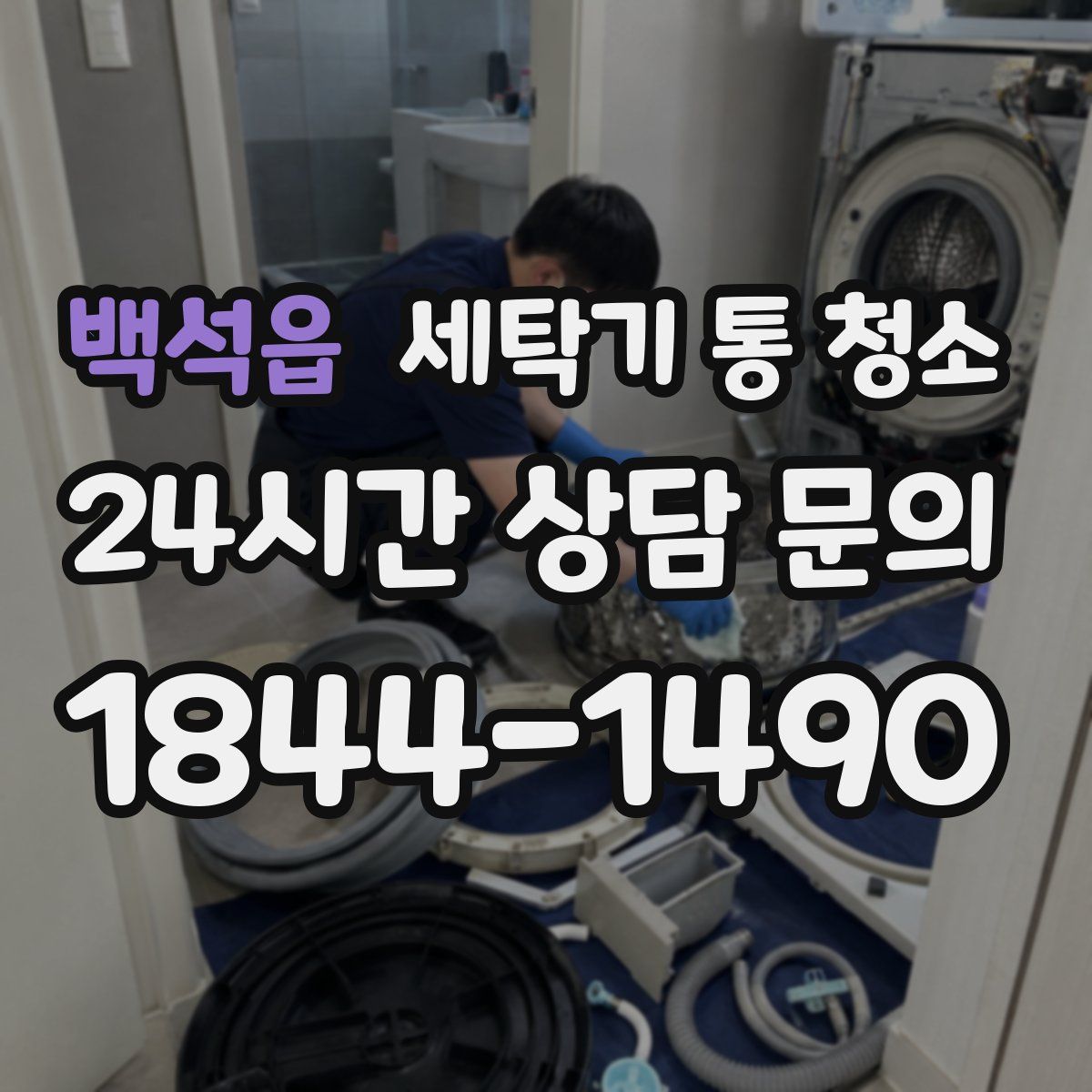 백석읍 세탁기 통 청소