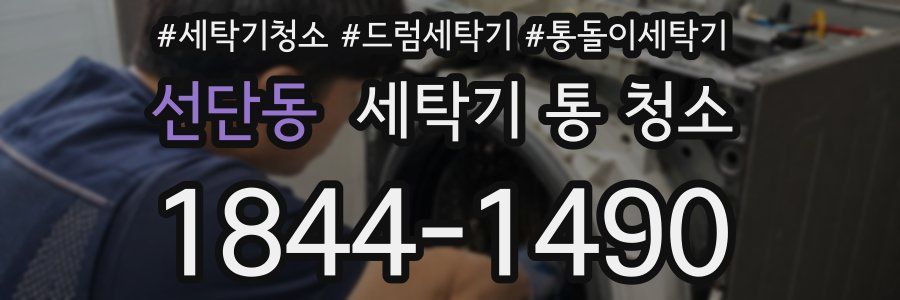 선단동 세탁기 통 청소