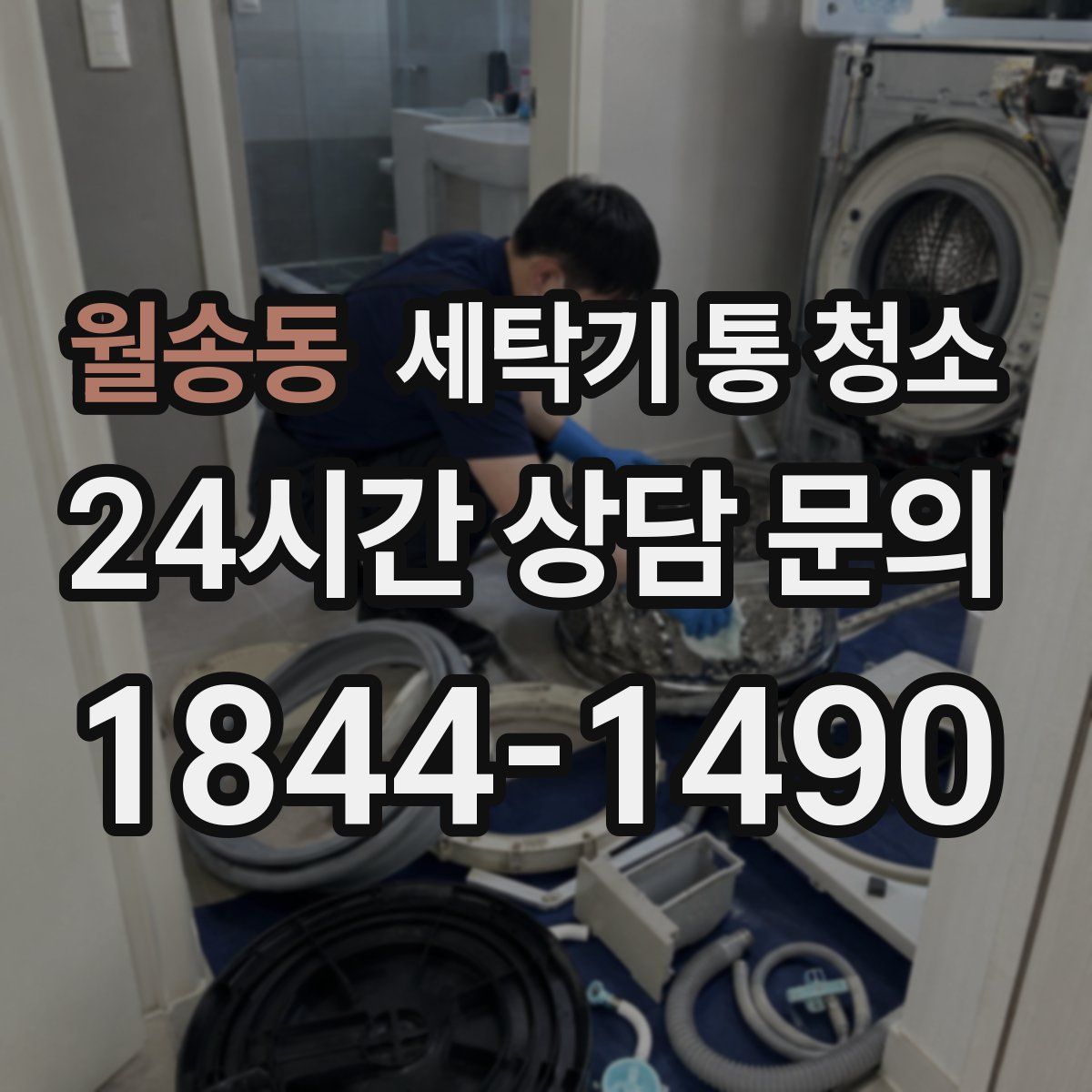 월송동 세탁기 통 청소