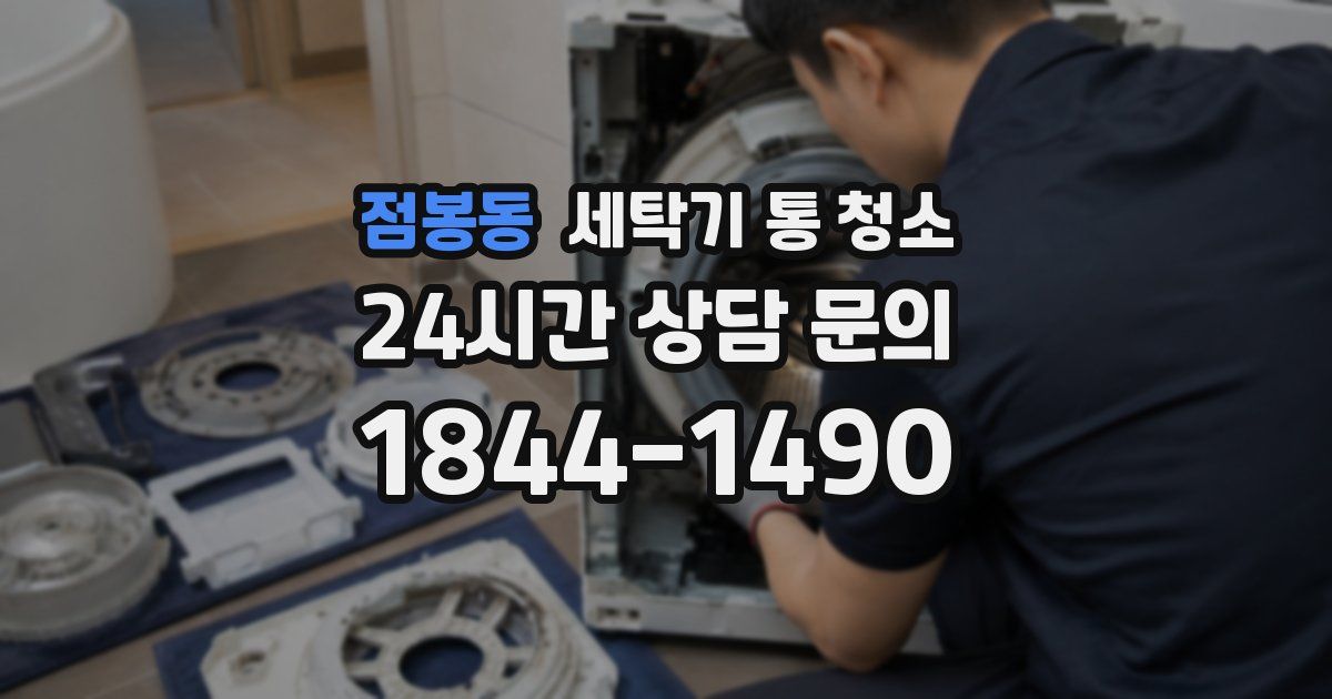 점봉동 세탁기 통 청소