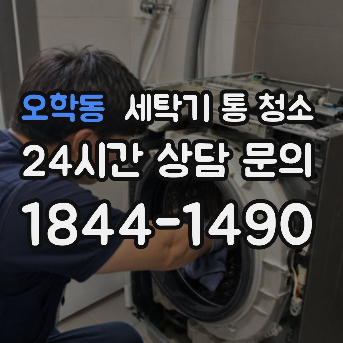 오학동 세탁기 통 청소
