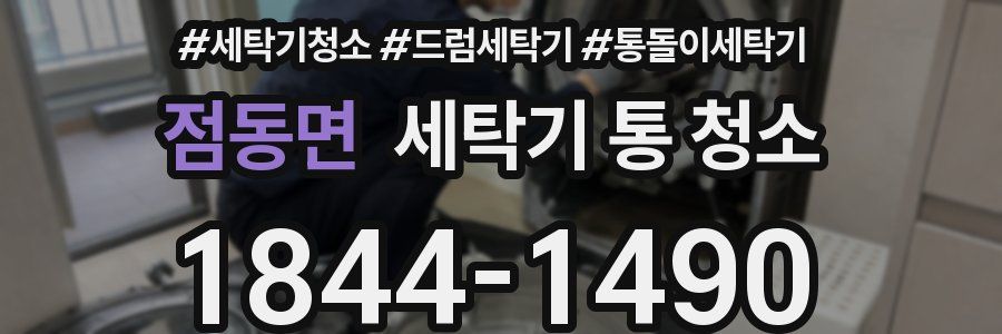 점동면 세탁기 통 청소