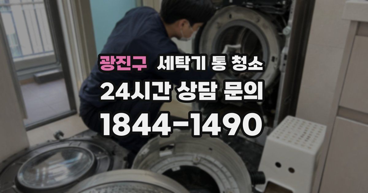 광진구 세탁기 통 청소