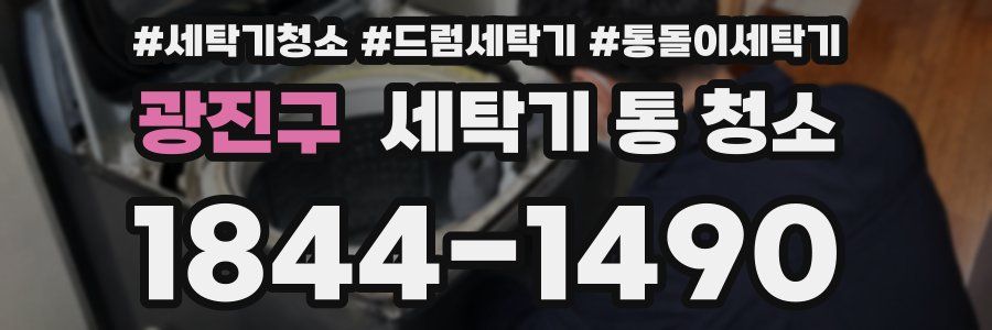 광진구 세탁기 통 청소