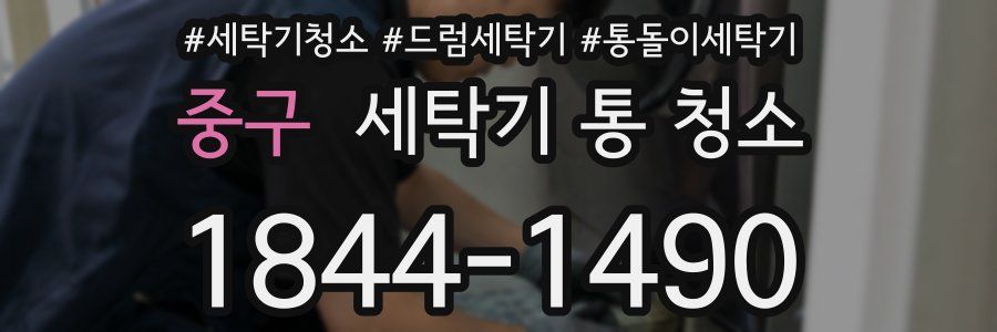 중구 세탁기 통 청소